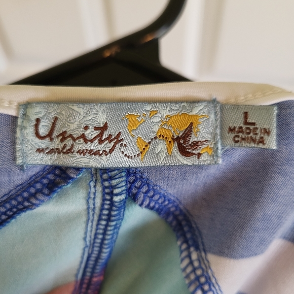 Unity World Wear Maxi Dress Size L - Picture 3 of 8